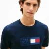 T-shirt con logo Flag Box T-shirt con logo Flag Box