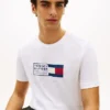 T-shirt con logo Flag Box T-shirt con logo Flag Box