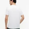 T-shirt con logo floreale tropicale T-shirt con logo floreale tropicale