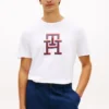 T-shirt con logo monogramma T-shirt con logo monogramma