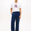 T-shirt con logo monogramma T-shirt con logo monogramma