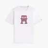 T-shirt con logo monogramma T-shirt con logo monogramma