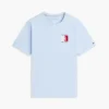 T-shirt con logo monogramma a blocchi di colore T-shirt con logo monogramma a blocchi di colore