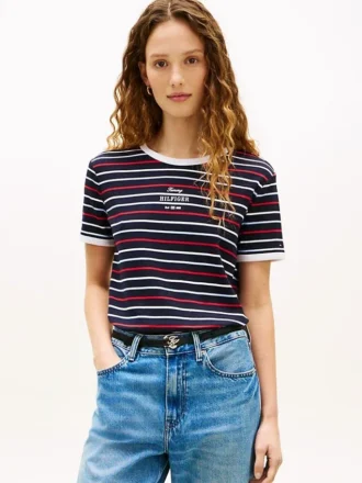 T-shirt con logo monotipo
