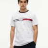 T-shirt con logo Signature Flag Stripe
