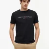 T-shirt con logo Tommy ricamato T-shirt con logo Tommy ricamato