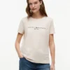 T-shirt con logo Tommy ricamato T-shirt con logo Tommy ricamato