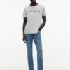 T-shirt con logo Tommy ricamato T-shirt con logo Tommy ricamato