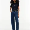T-shirt con logo Tommy ricamato T-shirt con logo Tommy ricamato