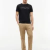 T-shirt con logo Tommy ricamato T-shirt con logo Tommy ricamato