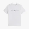 T-shirt con logo Tommy ricamato T-shirt con logo Tommy ricamato