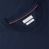 T-shirt con logo Wavy Flag sul retro