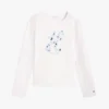 T-shirt con monogramma floreale per bambini T-shirt con monogramma floreale per bambini