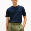 T-shirt con monogramma in stile calligrafico T-shirt con monogramma in stile calligrafico