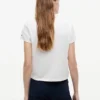 T-shirt con monogramma in stile Gingham T-shirt con monogramma in stile Gingham