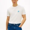 T-shirt con monogramma ricamato T-shirt con monogramma ricamato