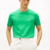 T-shirt con monogramma ricamato T-shirt con monogramma ricamato