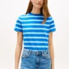 T-shirt con monogramma ricamato T-shirt con monogramma ricamato