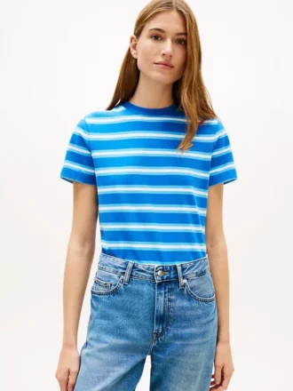 T-shirt con monogramma ricamato