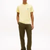 T-shirt con monogramma ricamato T-shirt con monogramma ricamato