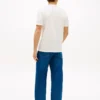 T-shirt con monogramma ricamato T-shirt con monogramma ricamato