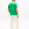 T-shirt con monogramma ricamato T-shirt con monogramma ricamato