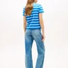 T-shirt con monogramma ricamato T-shirt con monogramma ricamato