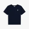 T-shirt con monogramma ricamato T-shirt con monogramma ricamato