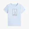 T-shirt con stampa barca a vela T-shirt con stampa barca a vela