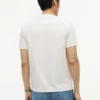 T-shirt con tasca a strisce sul petto