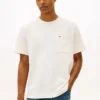 T-shirt con tasca in jersey a rete T-shirt con tasca in jersey a rete