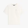 T-shirt con tasca in jersey a rete T-shirt con tasca in jersey a rete