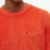 T-shirt con tasca in spugna T-shirt con tasca in spugna