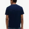 T-shirt con taschino a strisce sul petto
