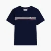 T-shirt con taschino a strisce sul petto