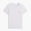 T-shirt con taschino e monogramma in stile calligrafico T-shirt con taschino e monogramma in stile calligrafico
