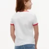 T-shirt da bambino con logo bandiera ondulata T-shirt da bambino con logo bandiera ondulata