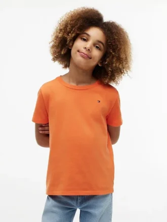 T-shirt da tutti i giorni con collo rotondo per bambini
