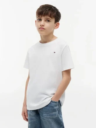 T-shirt da tutti i giorni con collo rotondo per bambini