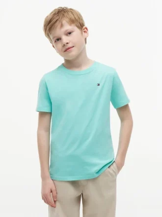 T-shirt da tutti i giorni con collo rotondo per bambini
