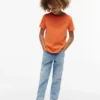 T-shirt da tutti i giorni con collo rotondo per bambini T-shirt da tutti i giorni con collo rotondo per bambini