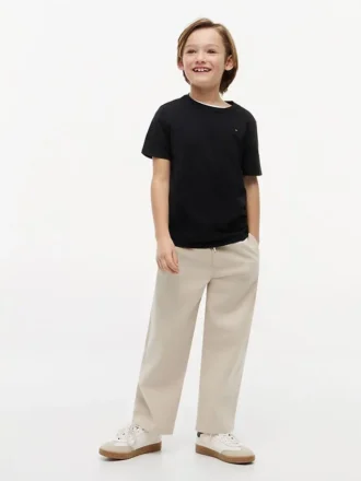 T-shirt da tutti i giorni con collo rotondo per bambini