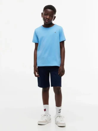 T-shirt da tutti i giorni con collo rotondo per bambini
