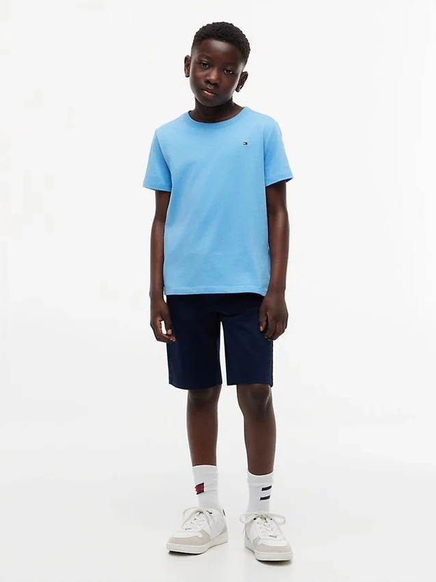 T-shirt da tutti i giorni con collo rotondo per bambini T-shirt da tutti i giorni con collo rotondo per bambini