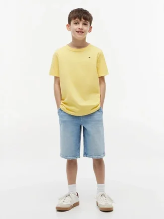 T-shirt da tutti i giorni con collo rotondo per bambini
