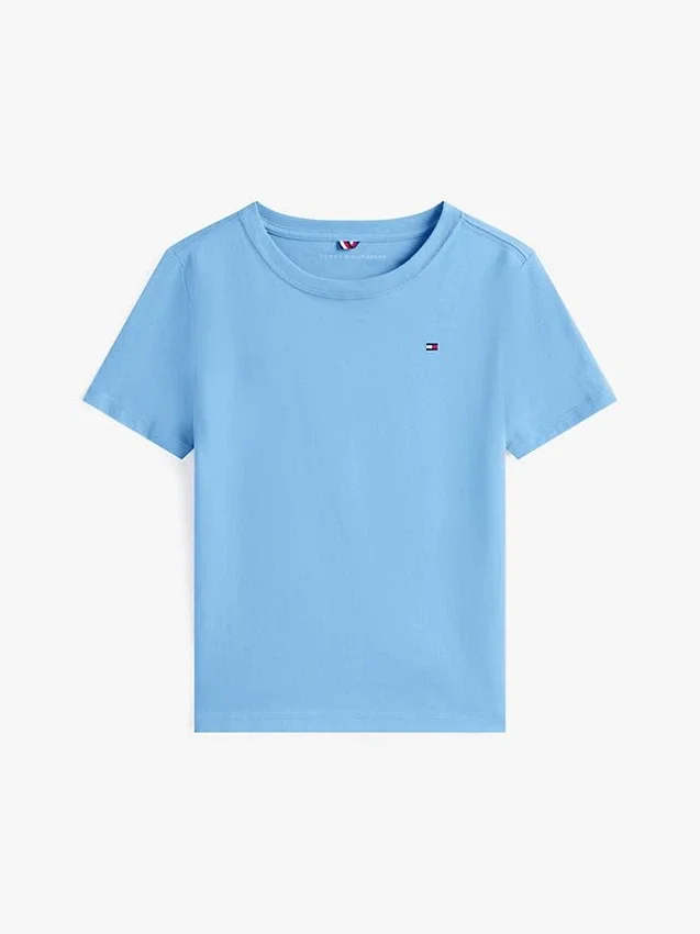 T-shirt da tutti i giorni con collo rotondo per bambini T-shirt da tutti i giorni con collo rotondo per bambini