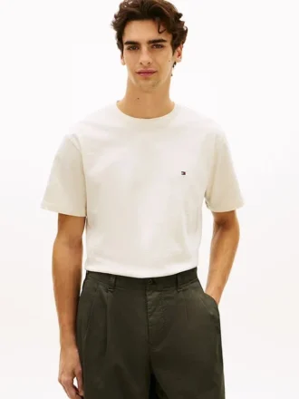 T-shirt dal taglio comodo con logo bandiera sul retro