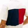 T-shirt dal taglio comodo con logo bandiera sul retro