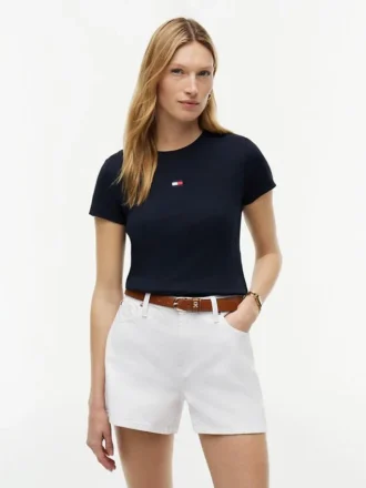 T-shirt Favorite con mini logo bandiera