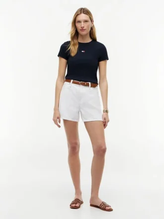 T-shirt Favorite con mini logo bandiera